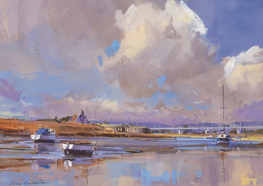 Billowing Clouds, Topsham.jpg