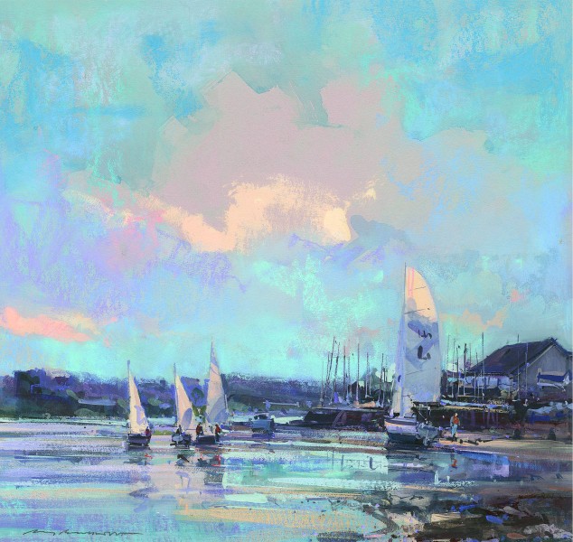 Evening Sail on the Exe, Exmouth.jpg