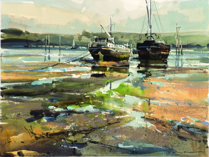 Incoming Tide, Pin Mill.jpg